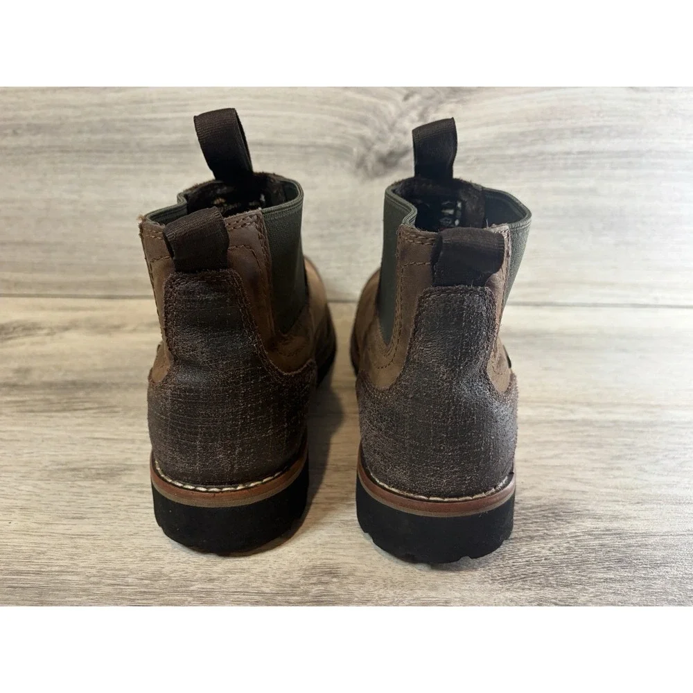 Men's Redhead 61 Romeo Leather Brown‎ Ankle Boots Size 8M Bone Dry Chukka